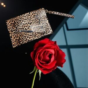 Leopard Print/ Animal Print Clutch Bag NWOT